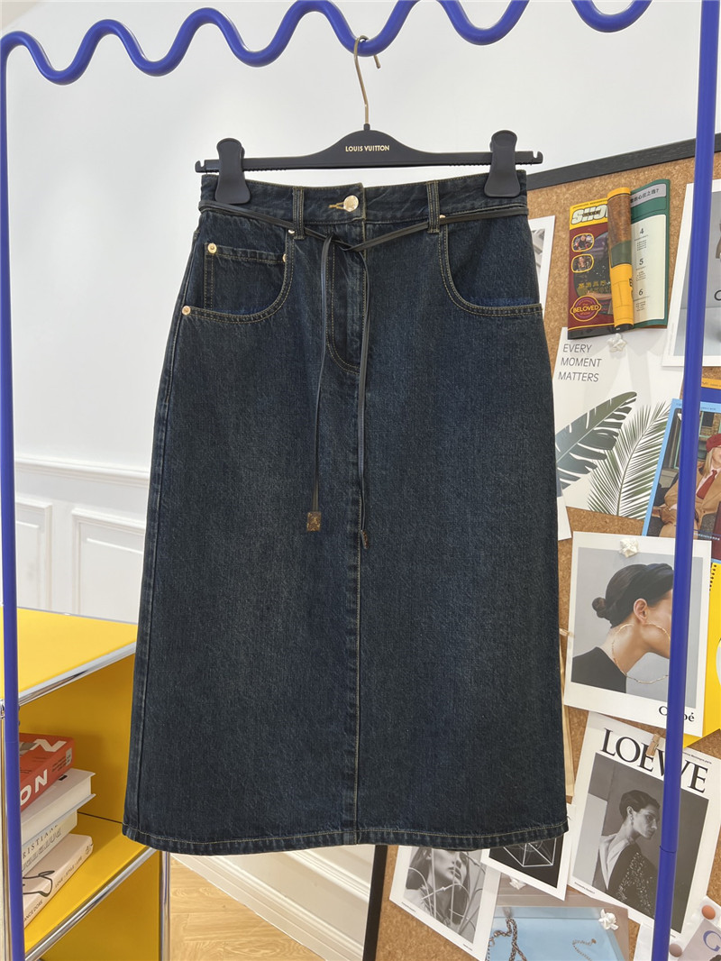 louis vuitton LV new denim skirt replica d&g clothing