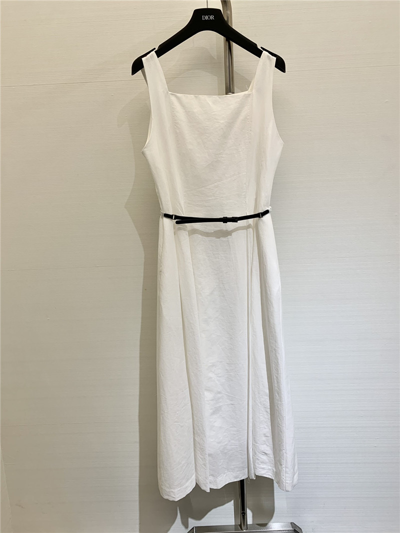 Vanitoo ivory strap dress replicas clothes