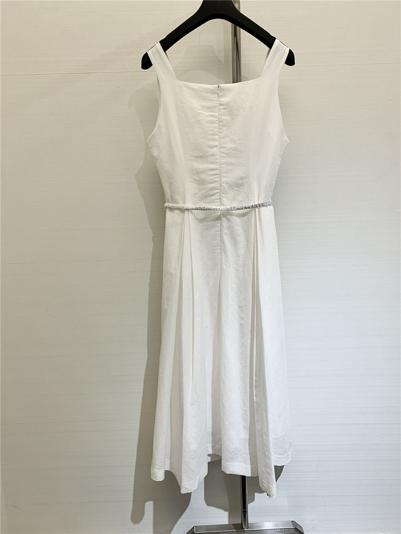 Vanitoo ivory strap dress replicas clothes