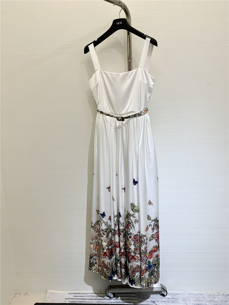 Vanitoo ivory strap dress replicas clothes