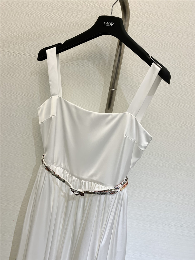 Vanitoo ivory strap dress replicas clothes