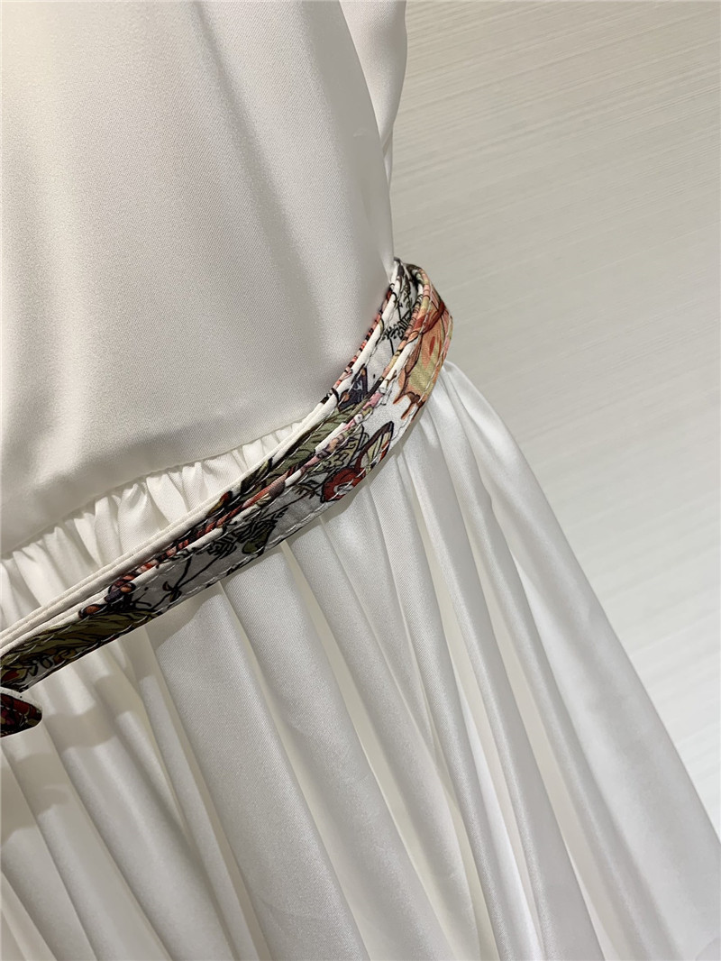 Vanitoo ivory strap dress replicas clothes