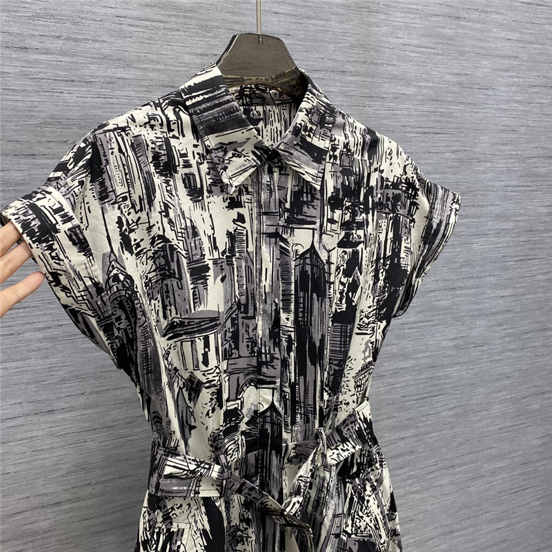 D10r high hem waist dress replica designer clothes