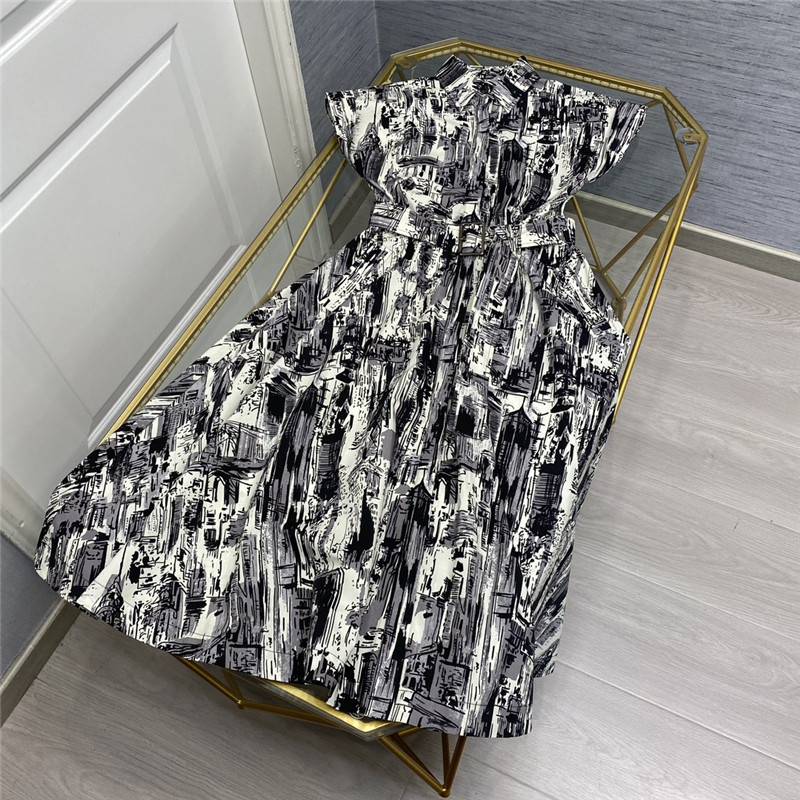 D10r high hem waist dress replica designer clothes