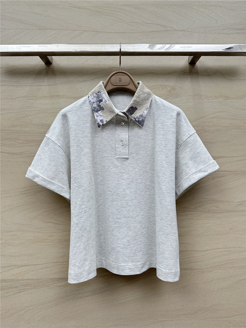 BC rope sequin collar polo T-shirt replica clothes