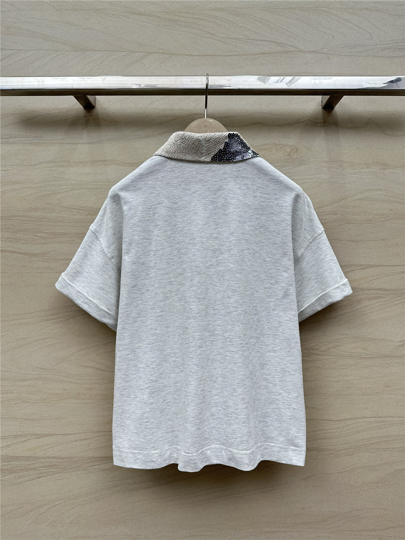 BC rope sequin collar polo T-shirt replica clothes
