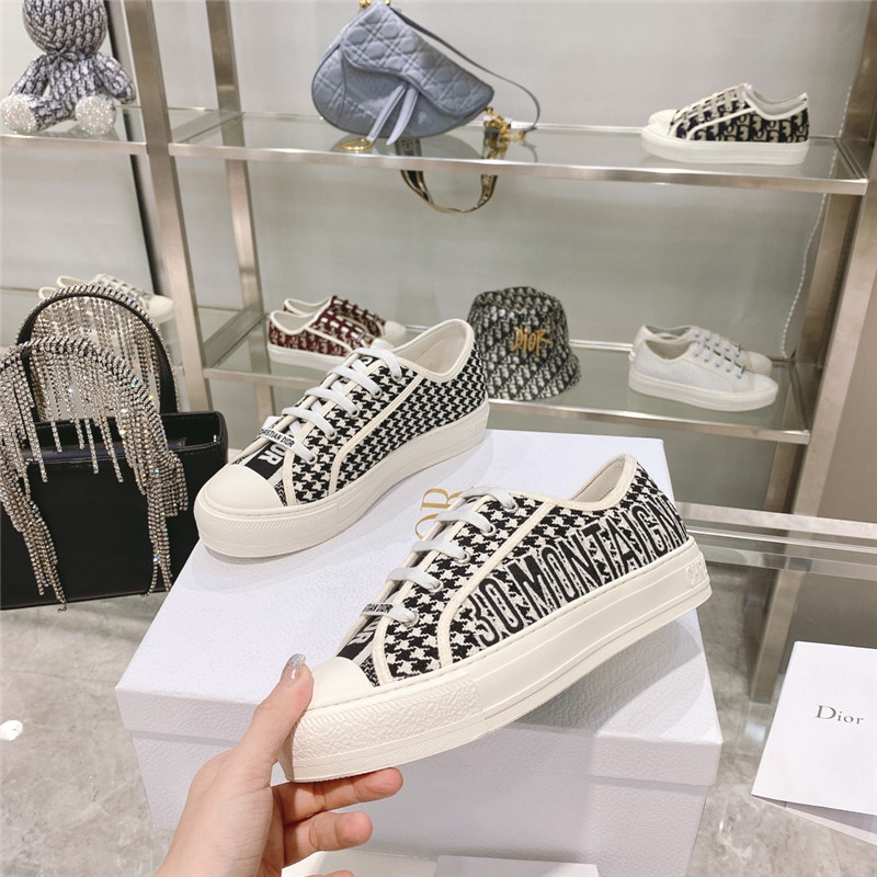 Dior Canvas Walk’n Sneakers