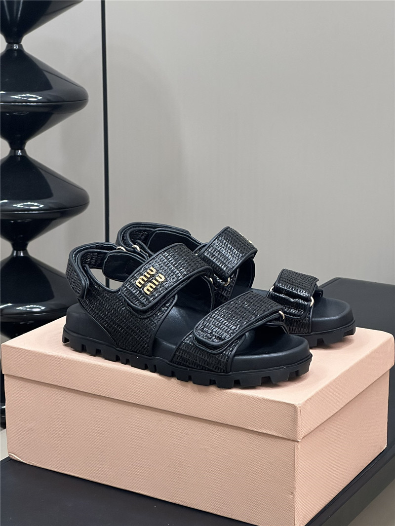miumiu woven sandals best replica shoes website
