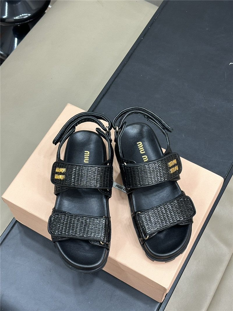 miumiu woven sandals best replica shoes website