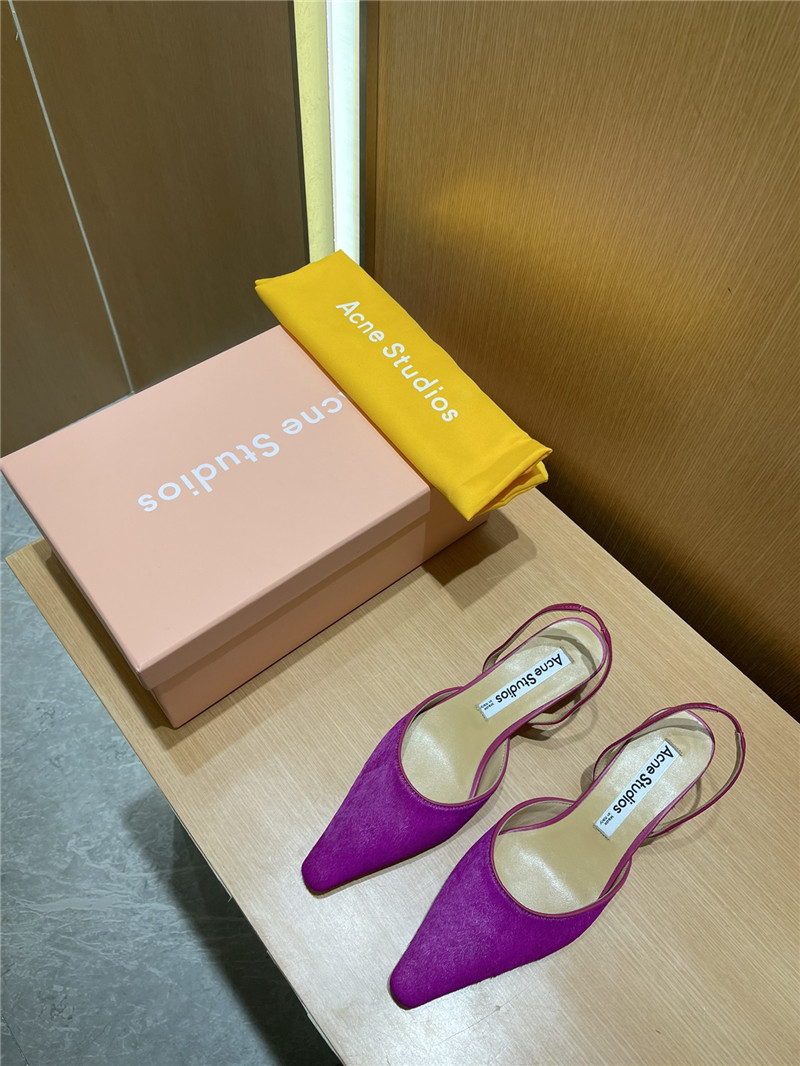 acne studios kitten heels replica designer shoes
