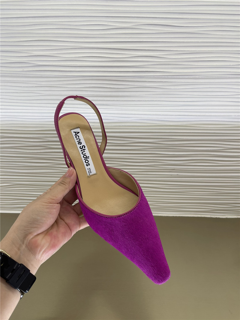 acne studios kitten heels replica designer shoes