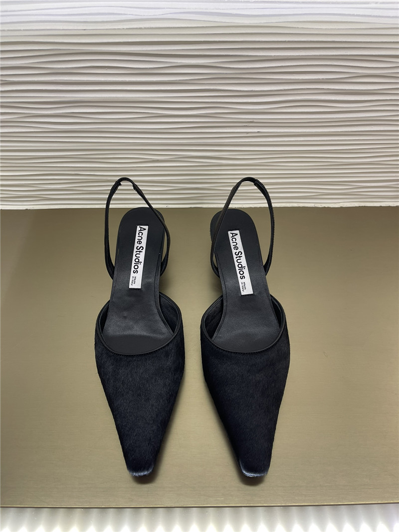 acne studios kitten heels replica designer shoes