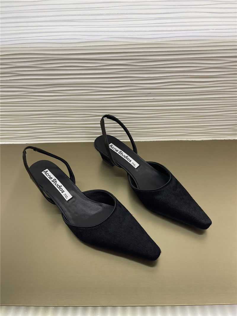 acne studios kitten heels replica designer shoes