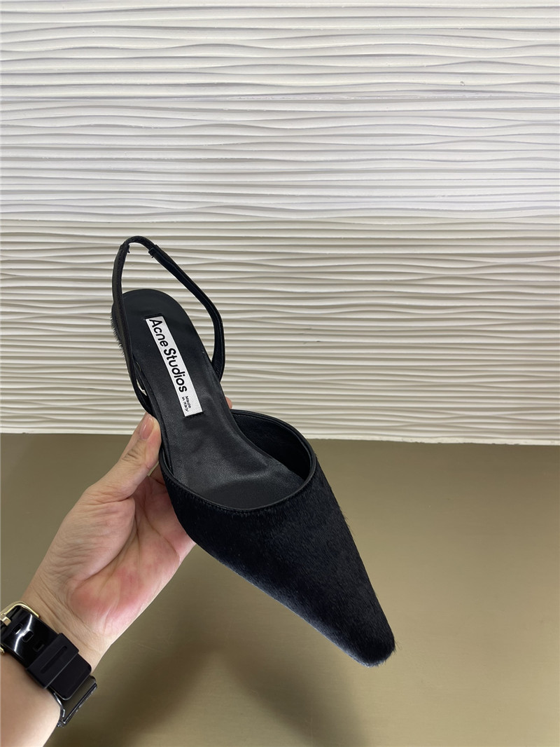 acne studios kitten heels replica designer shoes