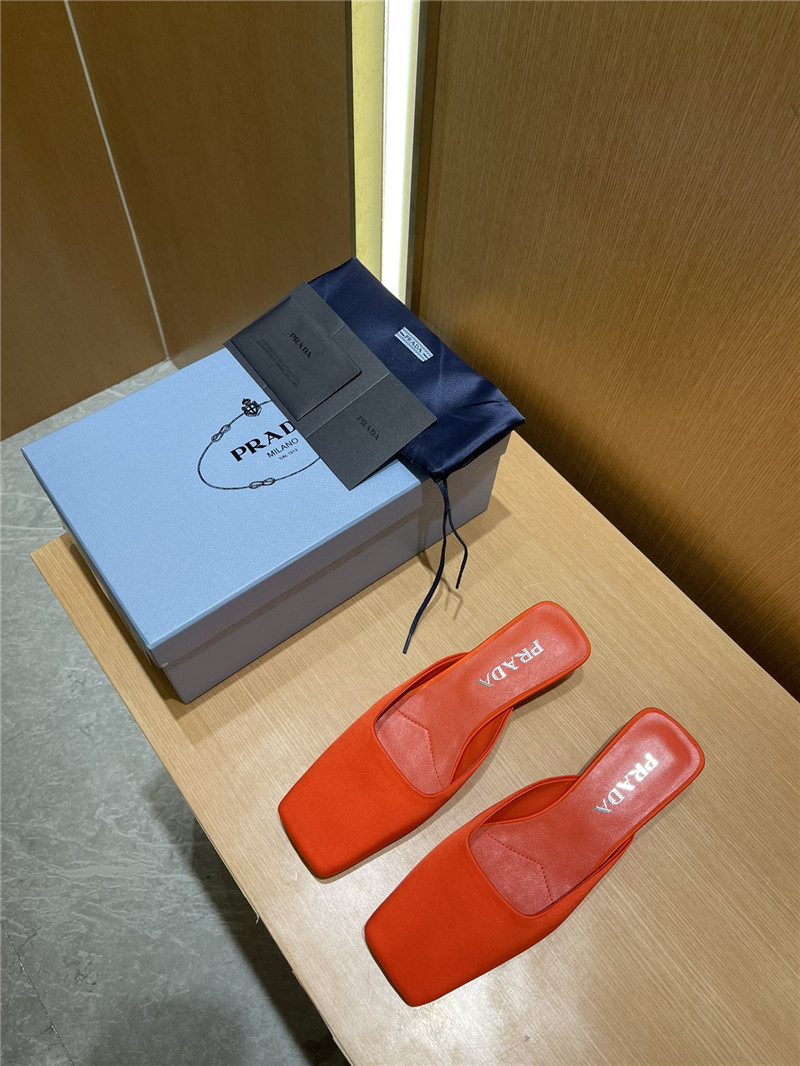 Pra*a genuine leather injection logo and semi-trail replica shoes