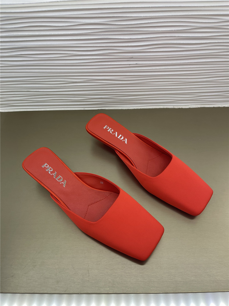 prada genuine leather injection logo and semi-trail replica shoes