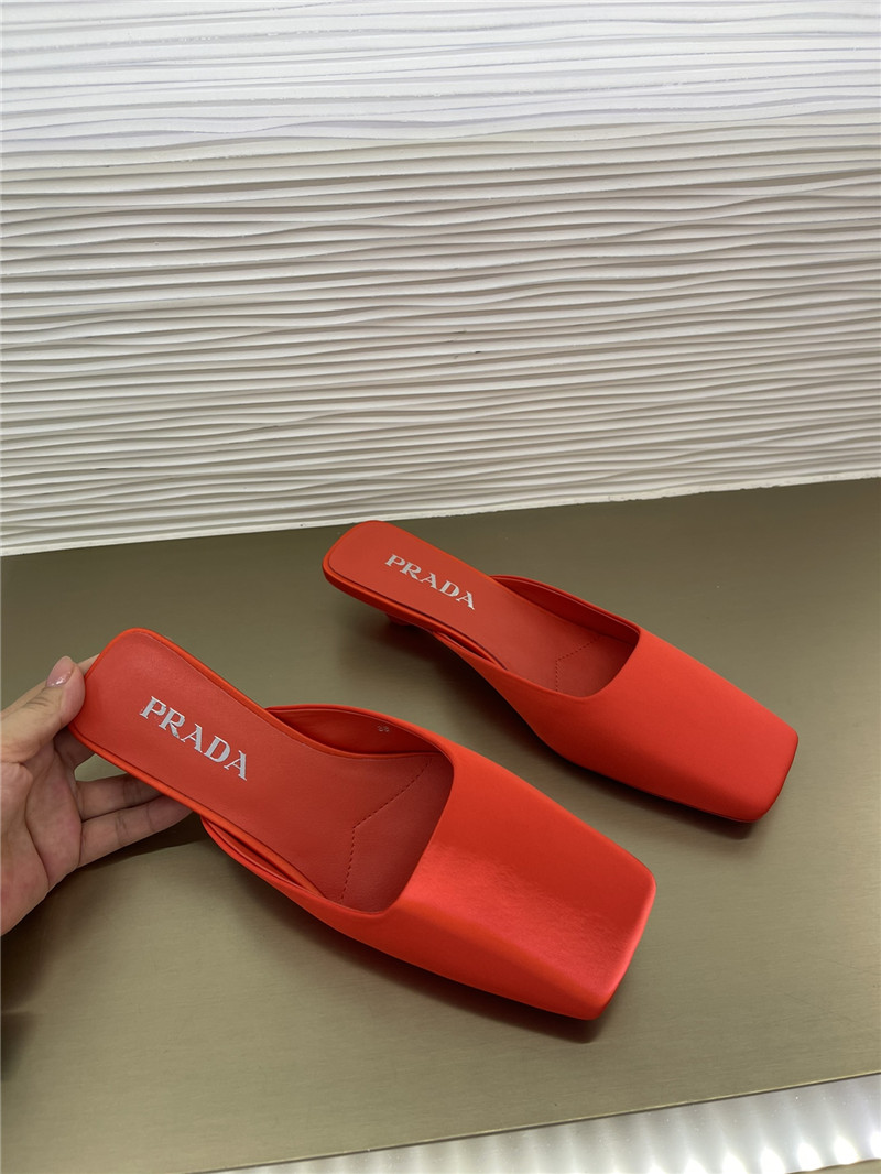 Pra*a genuine leather injection logo and semi-trail replica shoes