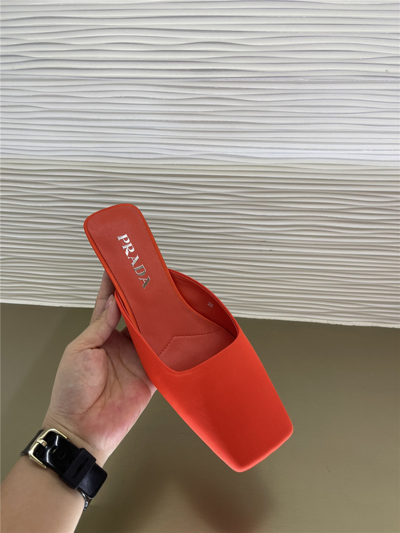 Pra*a genuine leather injection logo and semi-trail replica shoes