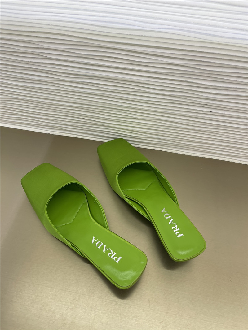 prada genuine leather injection logo and semi-trail replica shoes