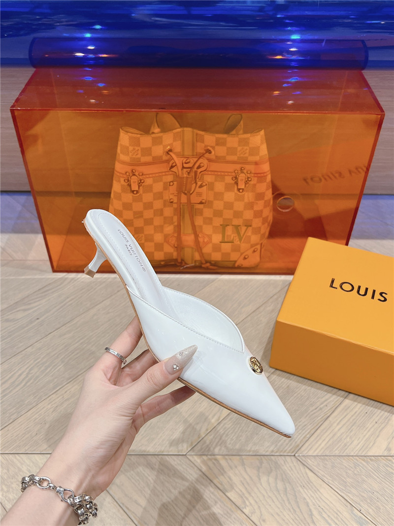 l0vis Vvtt0n lv pointed toe high heel sandals replica shoes