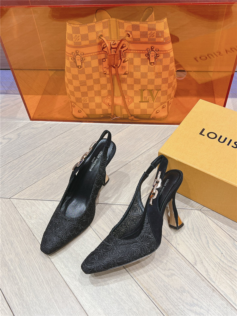 louis vuitton LV leaky high heel sandals replica designer shoes