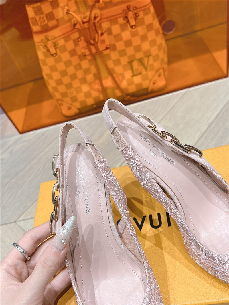 l0vis Vvtt0n lv leaky high heel sandals replica designer shoes