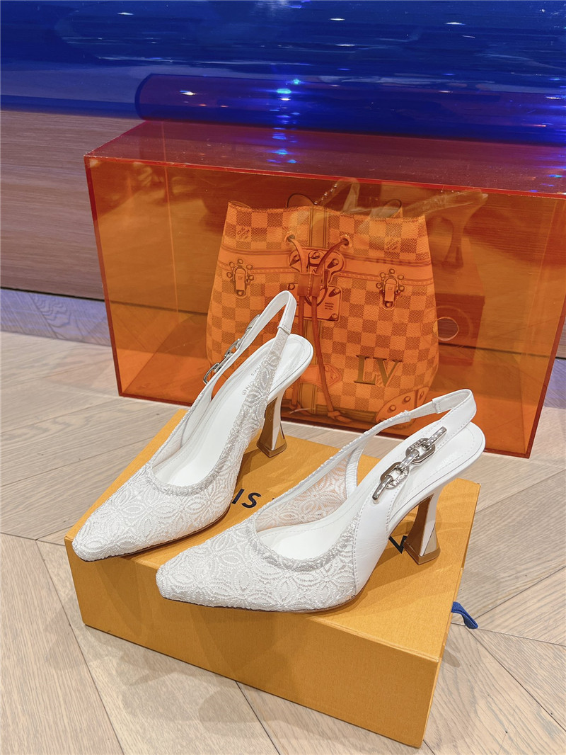 louis vuitton LV leaky high heel sandals replica designer shoes