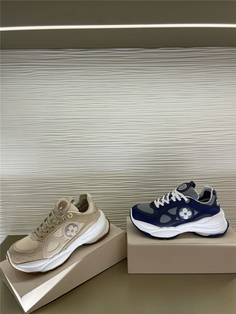 l0vis Vvtt0n lv platform sneakers brown