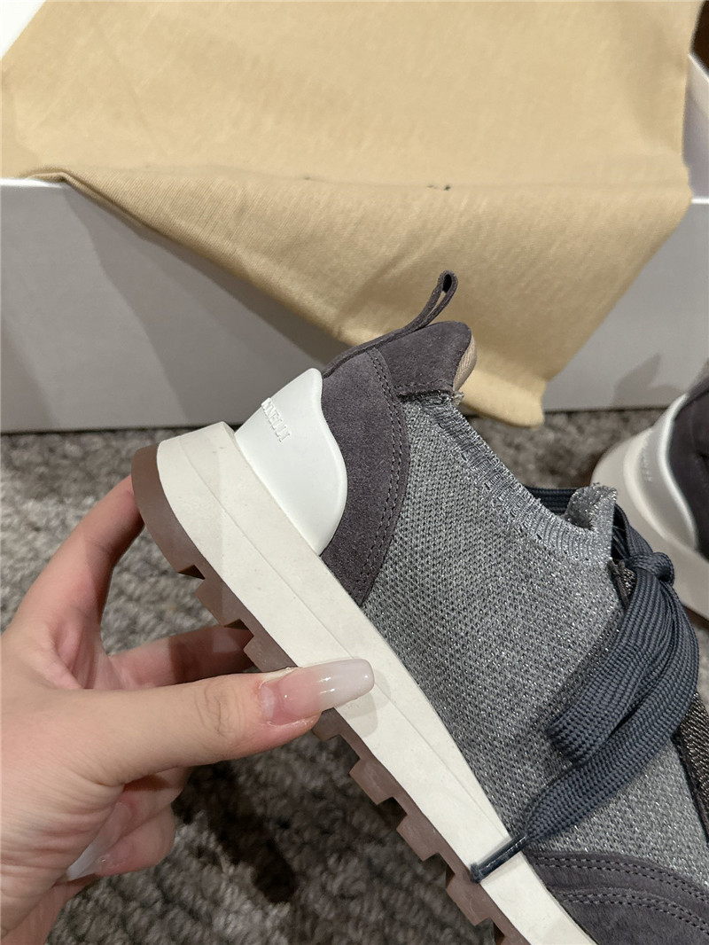 BC Gray Platform Sneakers for Women