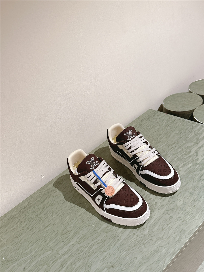 Louis Vuitton LV Trainer Women¡¯s Sneakers in Brown