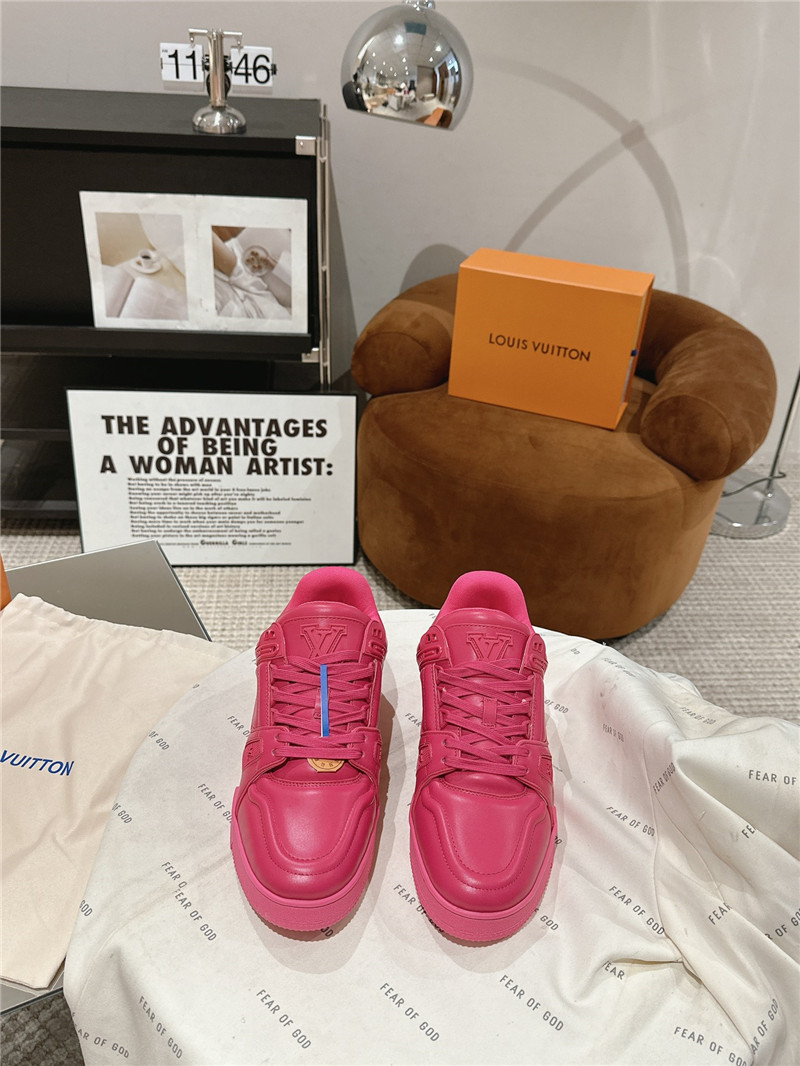 l0vis Vvtt0n lv trainer women¡¯s pink sneakers