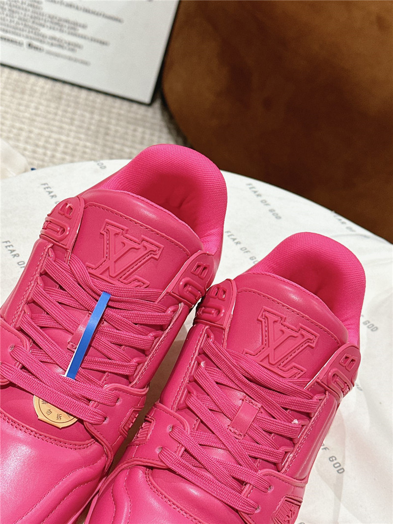 l0vis Vvtt0n lv trainer women¡¯s pink sneakers