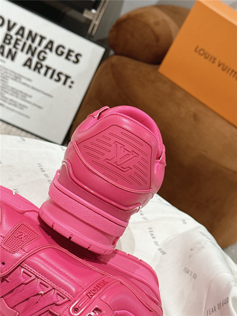 l0vis Vvtt0n lv trainer women¡¯s pink sneakers