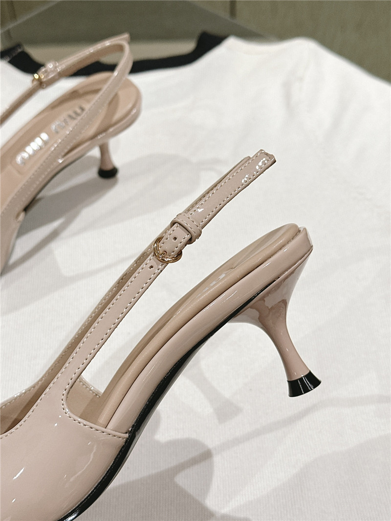 Miu Miu Nude Bow Slingback Pump