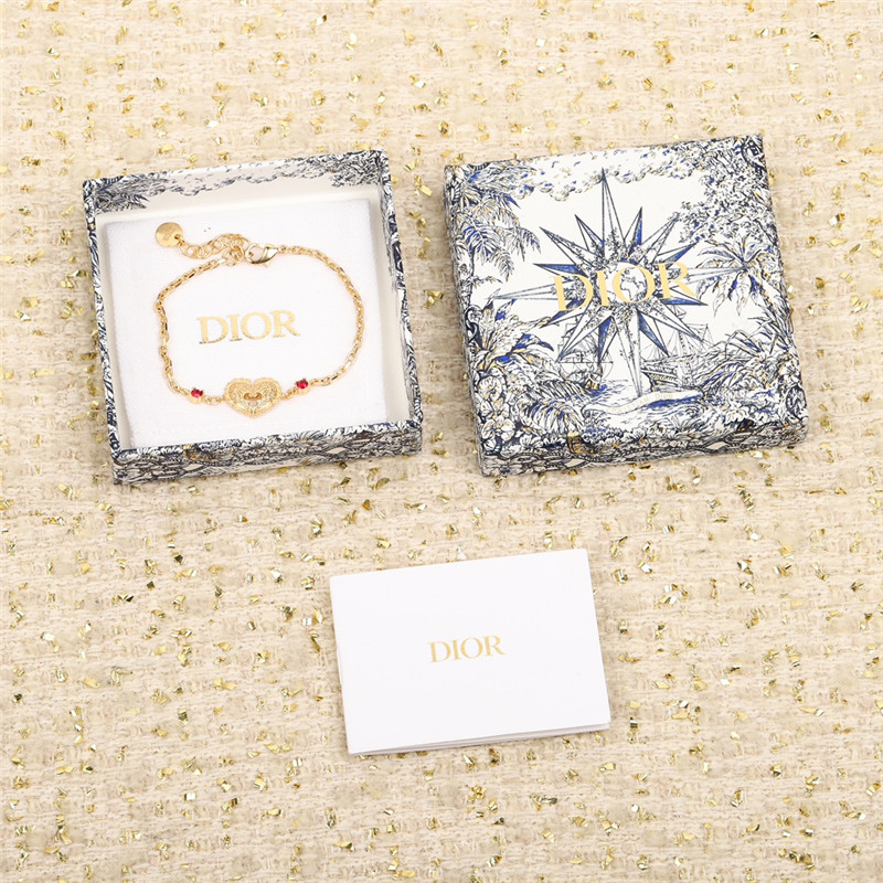 dior embossed love bracelet