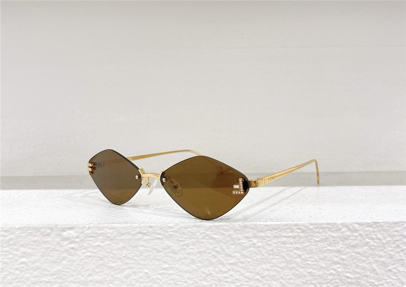 F**di new irregular sunglasses