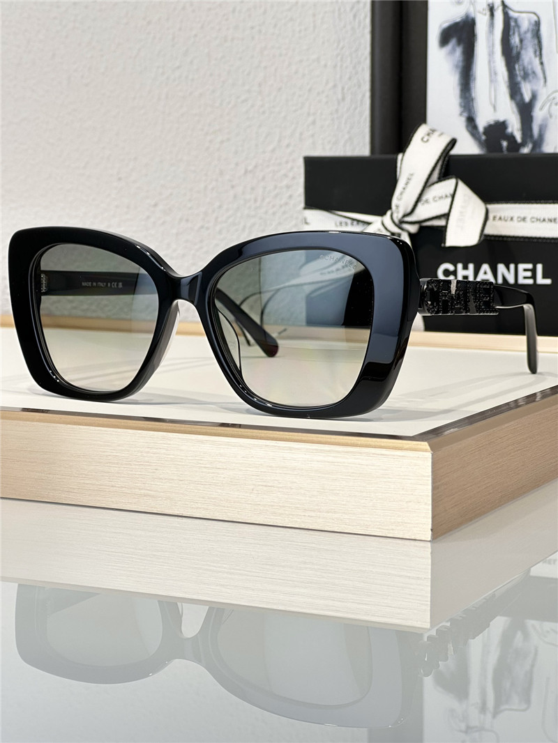 Chanel classic square frame butterfly sunglasses