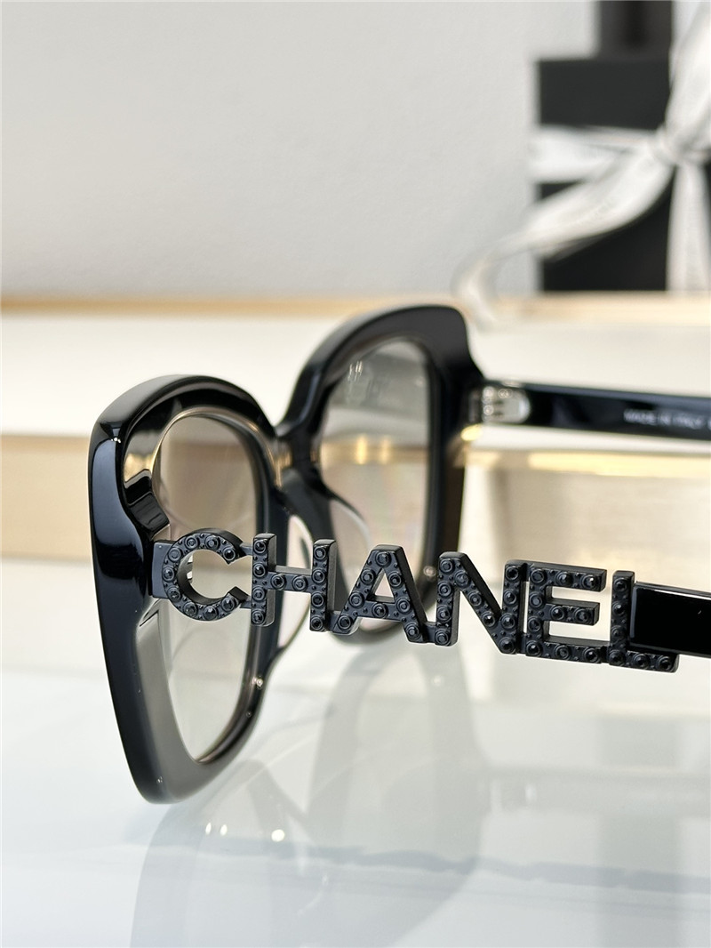 Ch**el classic square frame butterfly sunglasses