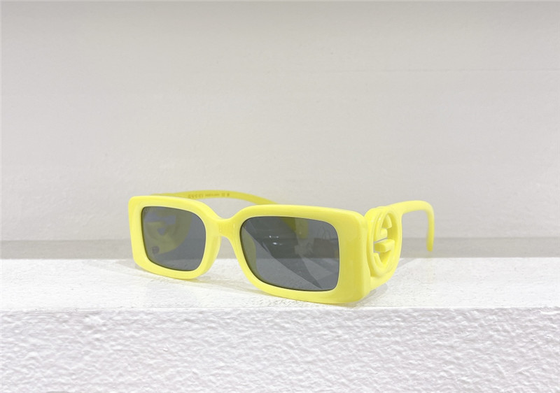 Gvc*1 luxury rectangular sunglasses