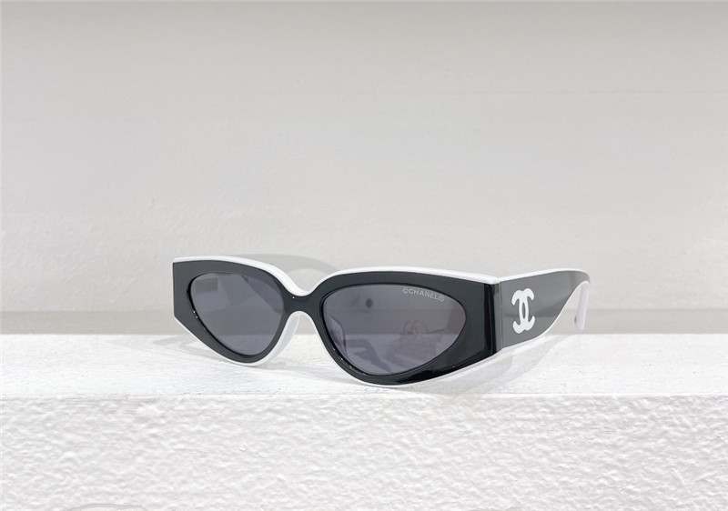 Chanel new fashion catwalk sunglasses