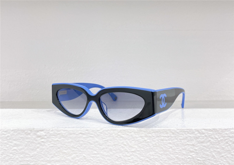 Ch**el new fashion catwalk sunglasses