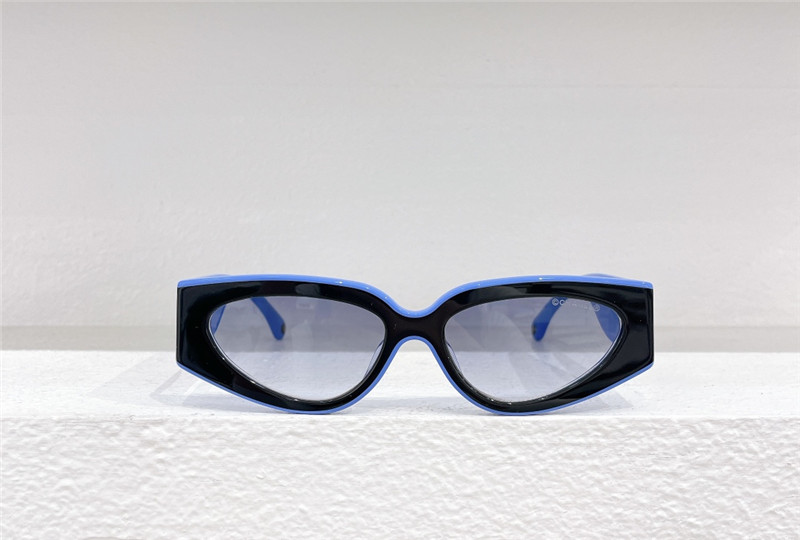 Ch**el new fashion catwalk sunglasses