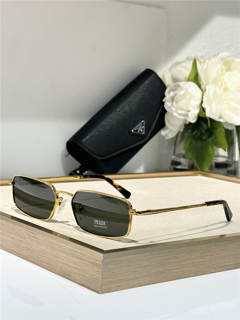 Pra*a retro ultra narrow frame sunglasses