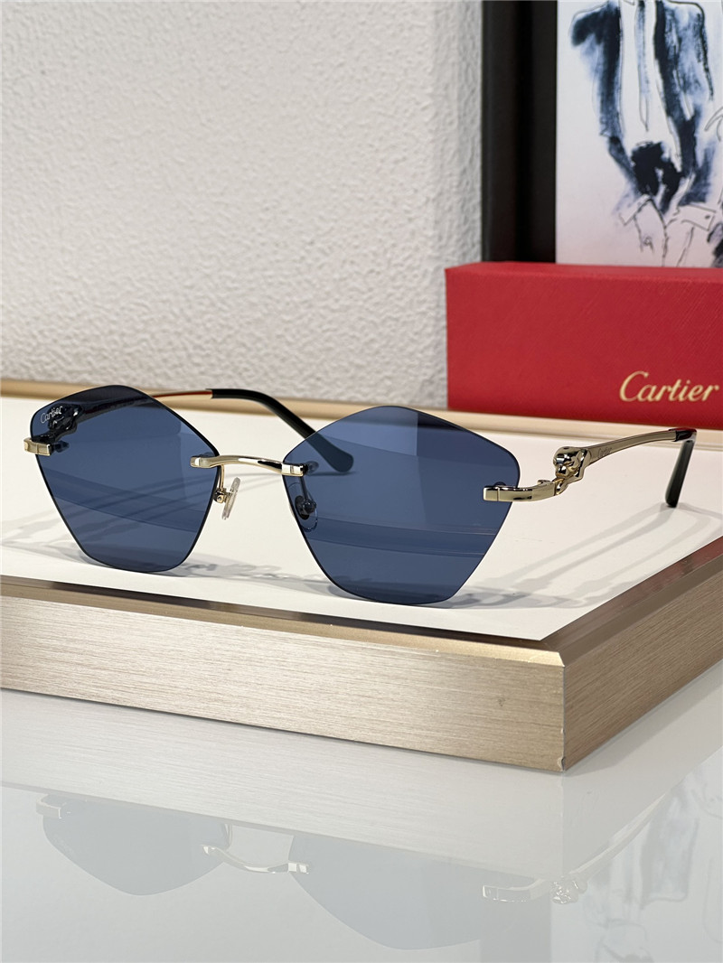 Ca*t1er ultra-light titanium frame series sunglasses
