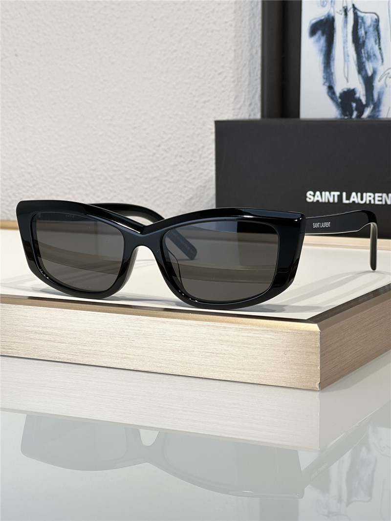YSL fashionable and unique narrow sunglasses