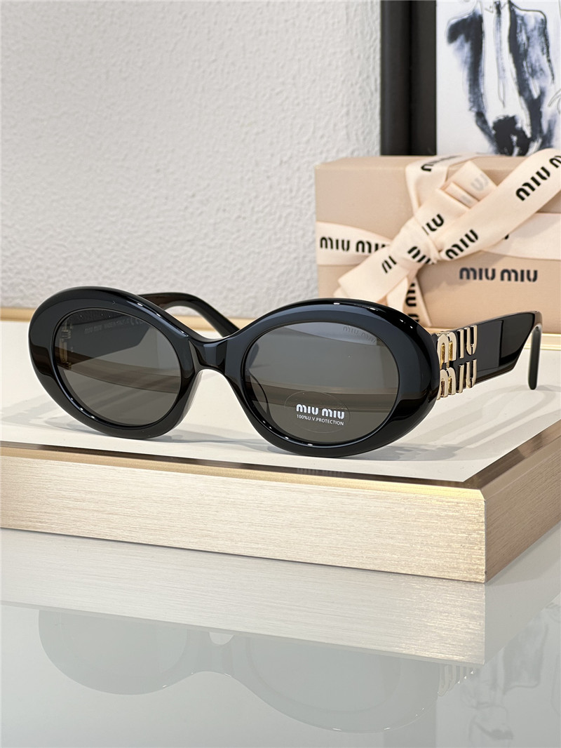 miumiu oval sunglasses