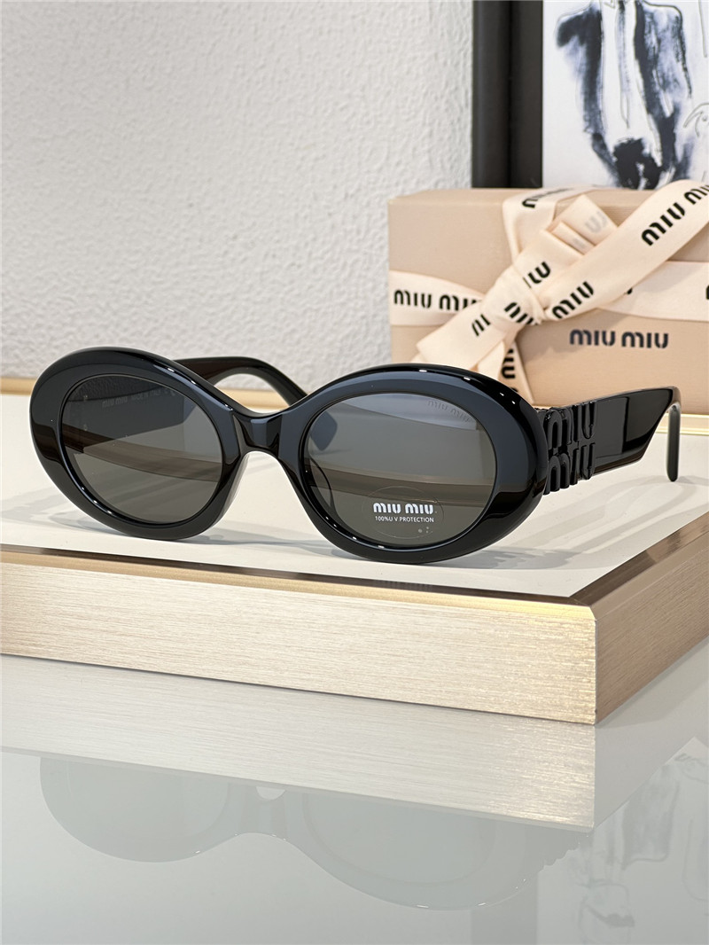 miumiu oval sunglasses