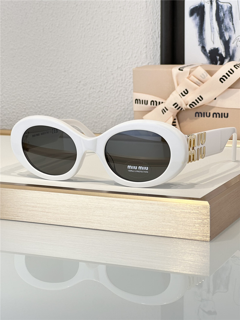 miumiu oval sunglasses