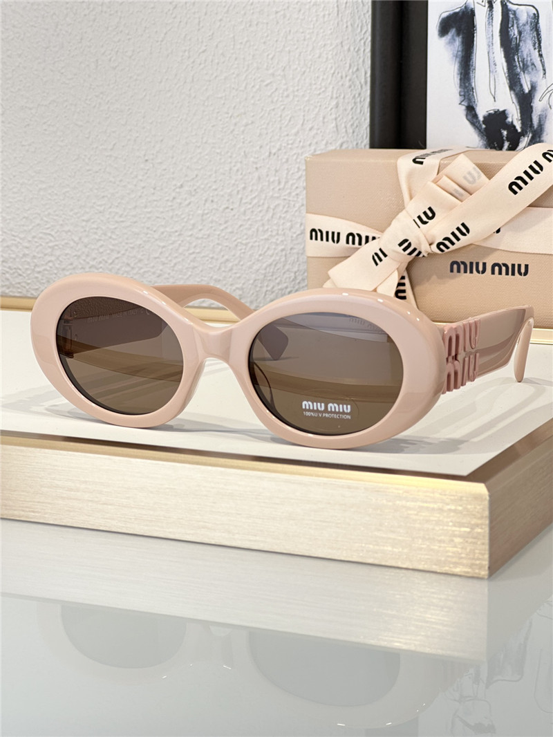 miumiu oval sunglasses