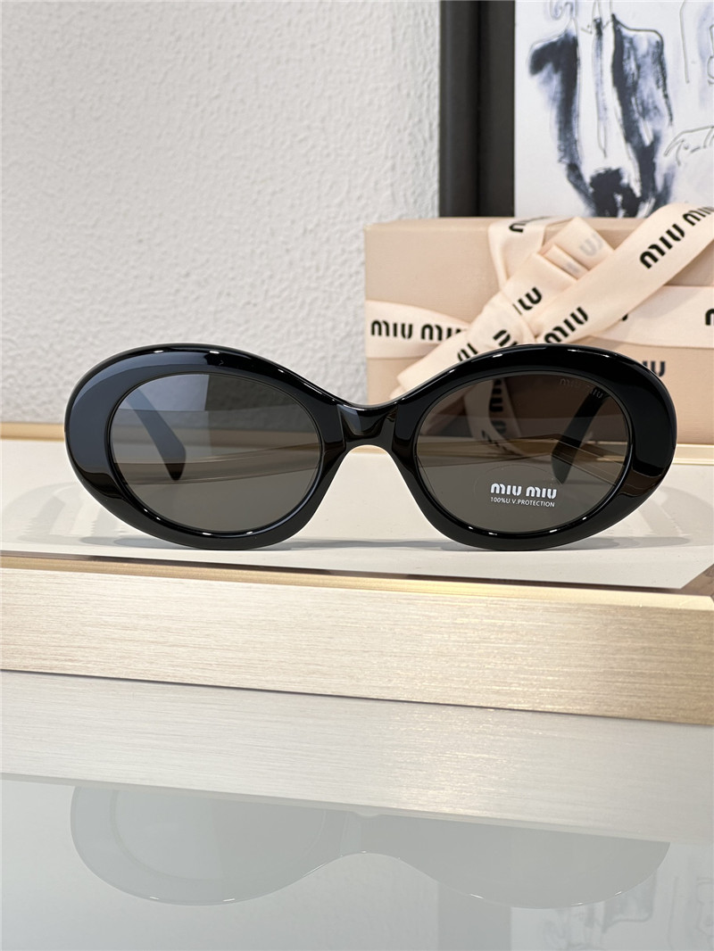 miumiu oval sunglasses